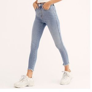Free People Jeggings. Wash is as pictured on model